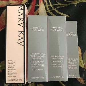 Mary Kay Age minimize Night Cream, Sunscreen, etc